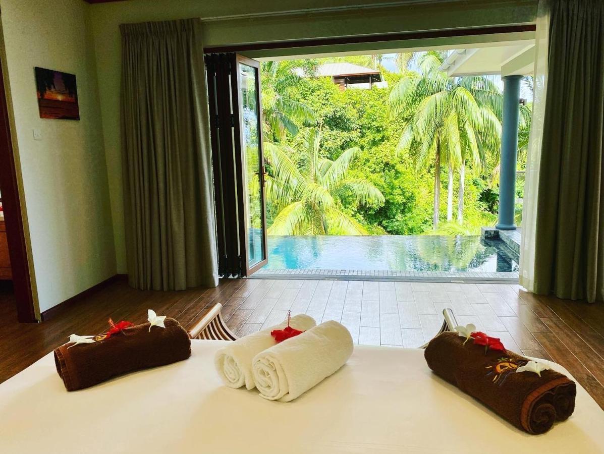Anse Soleil Beachcomber Hotel And Self Catering Baie Lazare  Bagian luar foto